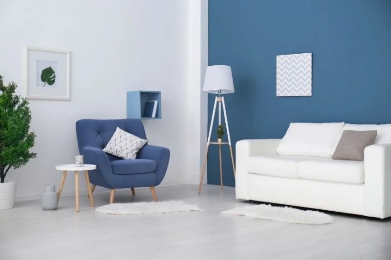 Erzene salon iç cephe boyama örneği